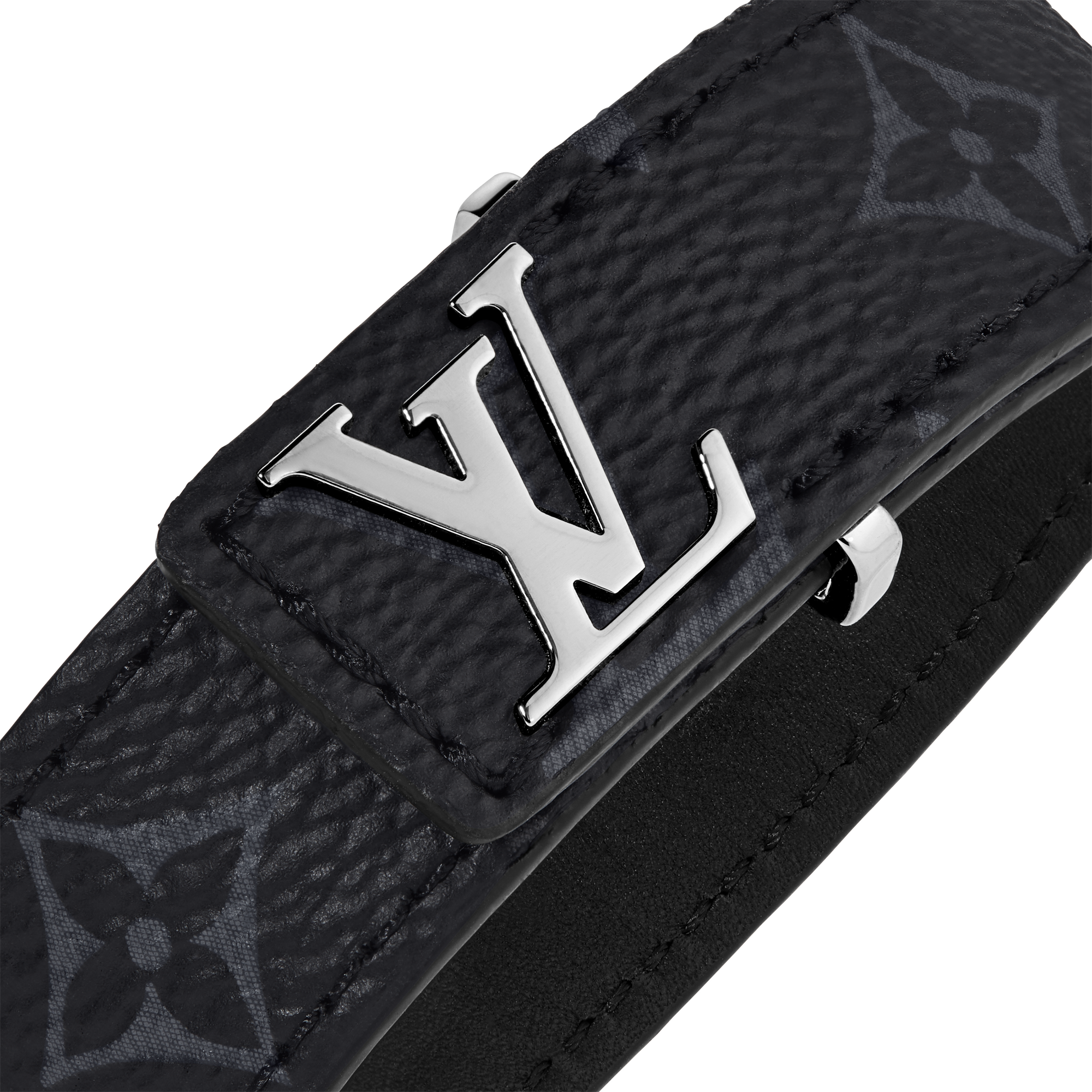 LV Slim Bracelet Monogram Eclipse Canvas - New - Ramadan | LOUIS